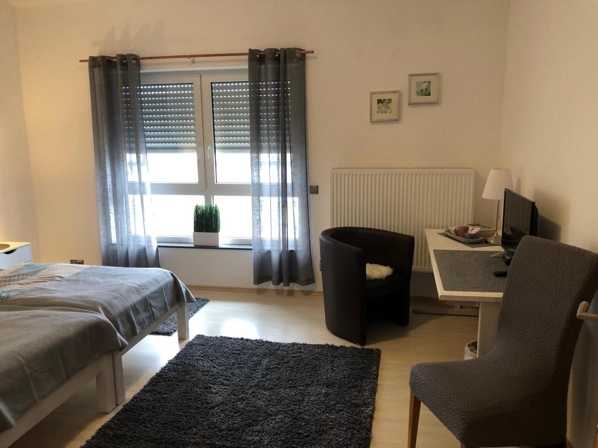 Pension Am Roemerhof Münzenberg Esterno foto