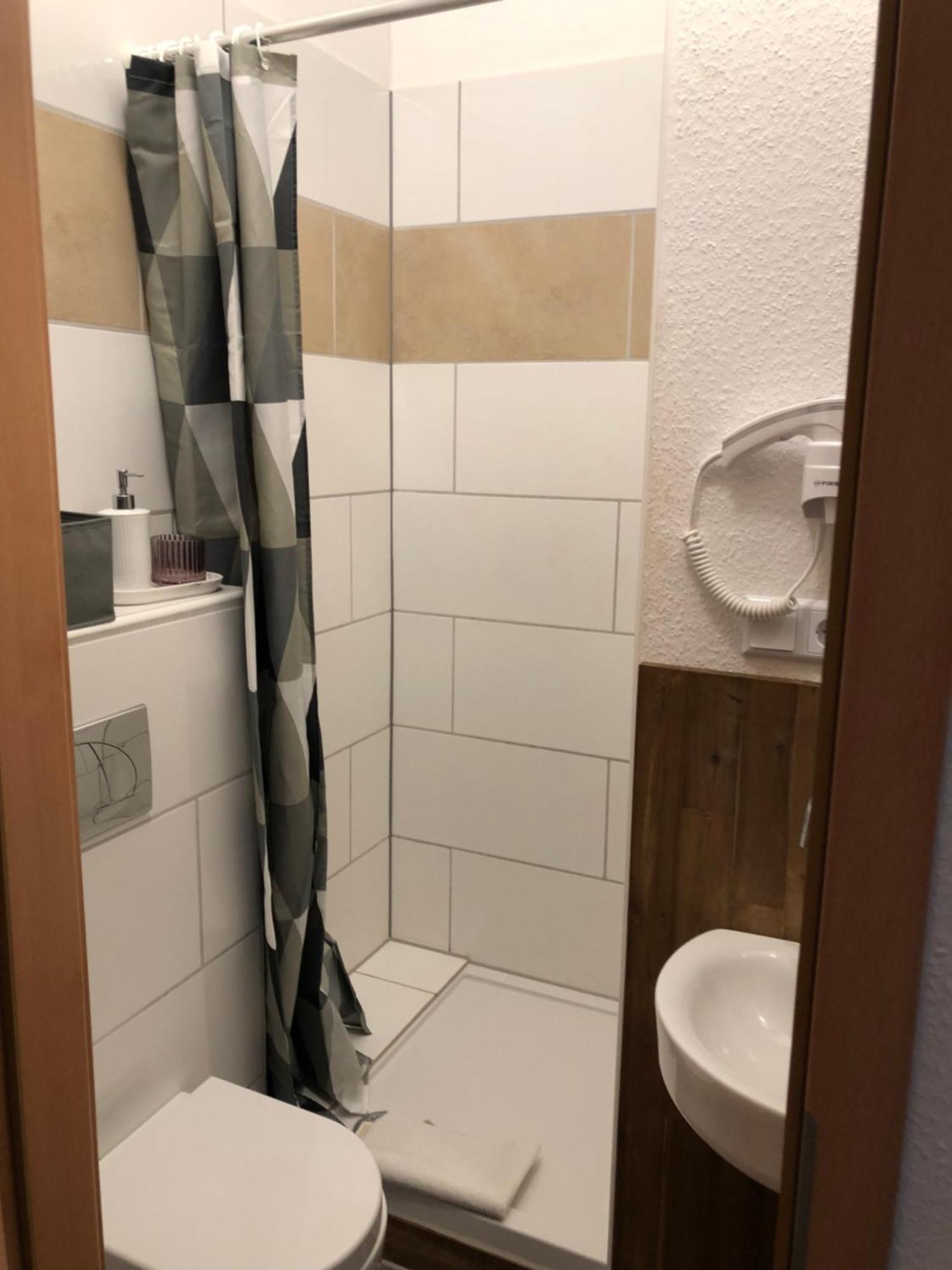 Pension Am Roemerhof Münzenberg Esterno foto