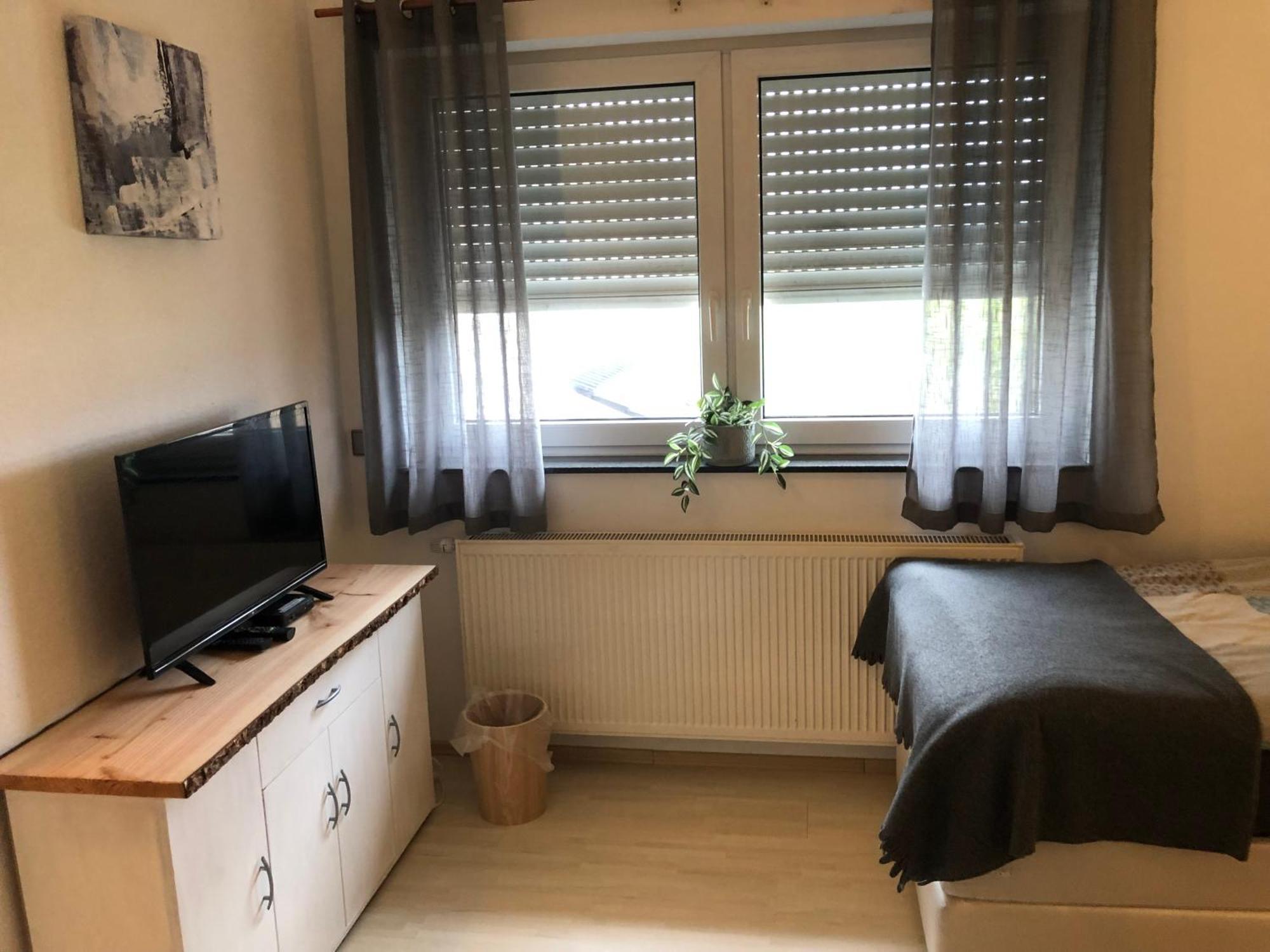 Pension Am Roemerhof Münzenberg Esterno foto